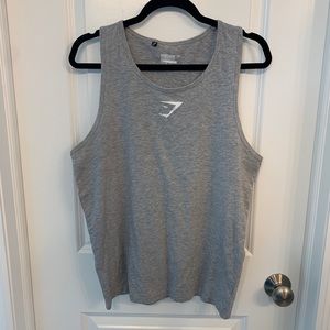 Gym Shark Men’s medium gray tank top